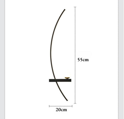 2PCS Modern Adjustable LED Wall Lamps