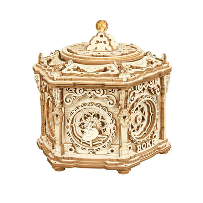 3D Wooden Musical Box Puzzles for Adults
