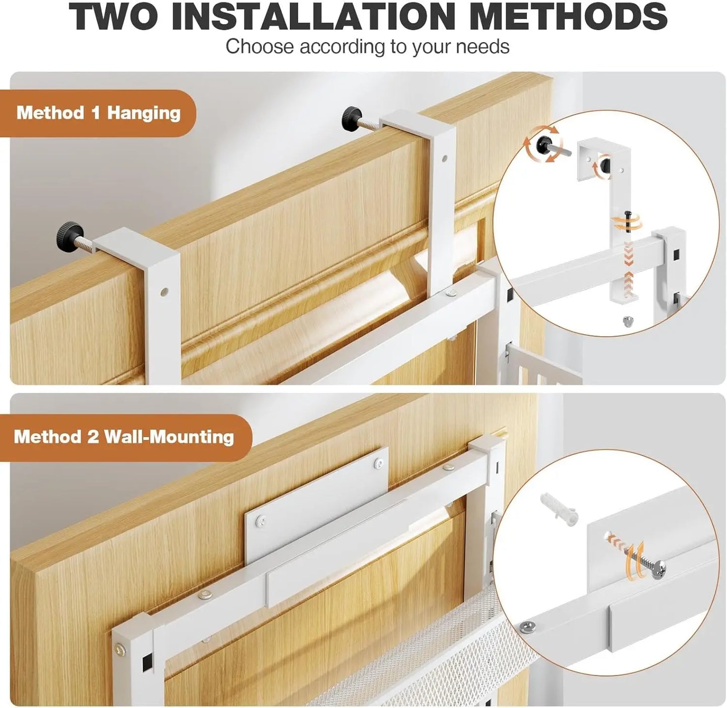 8-Tier Metal Door Organizer