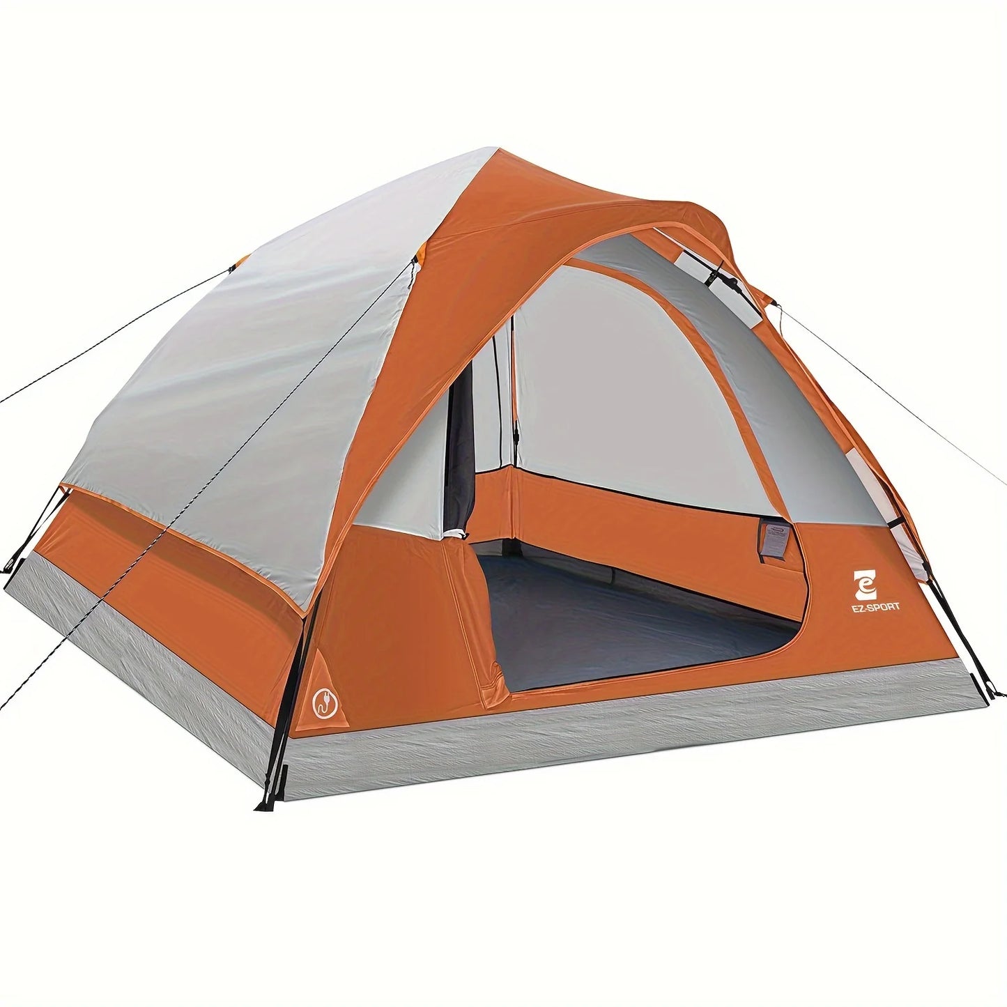 4 Person Pop Up Camping Tent Waterproof, Windproof with Removable Rain Fly