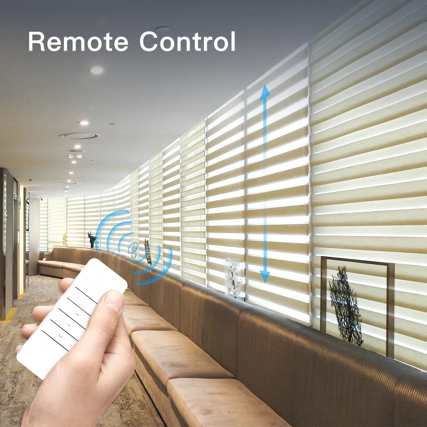 MOES Tuya WiFi Smart Motor Electric Chain Roller Blinds