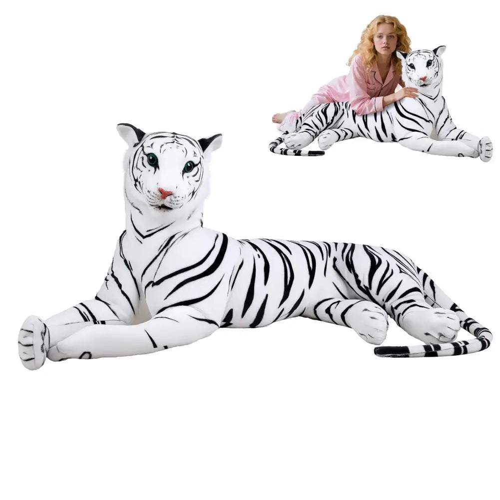 Giant Life Size Stuffed Tiger Pillow
