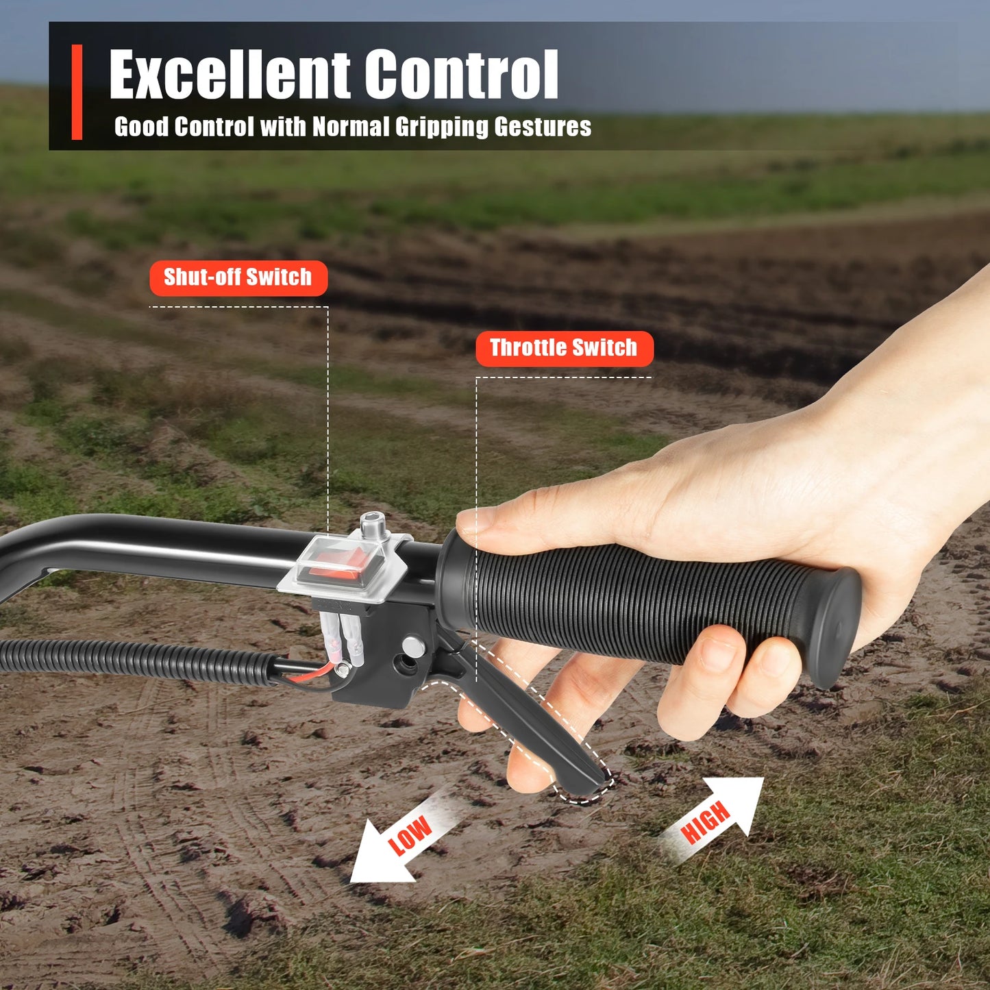 52CC Gasoline Garden Cultivator