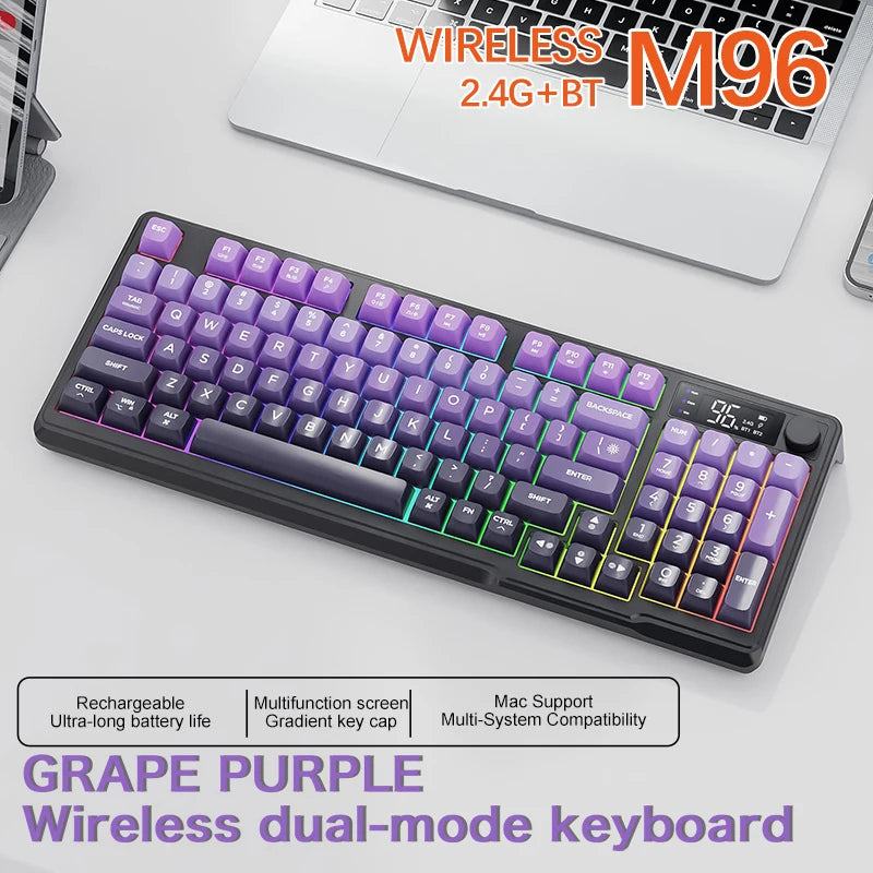 Bluetooth Keyboard Wireless Multi-Device Connection and gaming