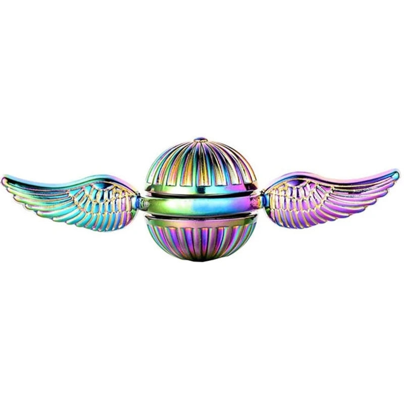 Golden Snitch Cupid Fidget Spinner Anti-stress Hand Rotation Fidget Toys Angel Wings Hand Spinner Metal Toys For Kids Gift