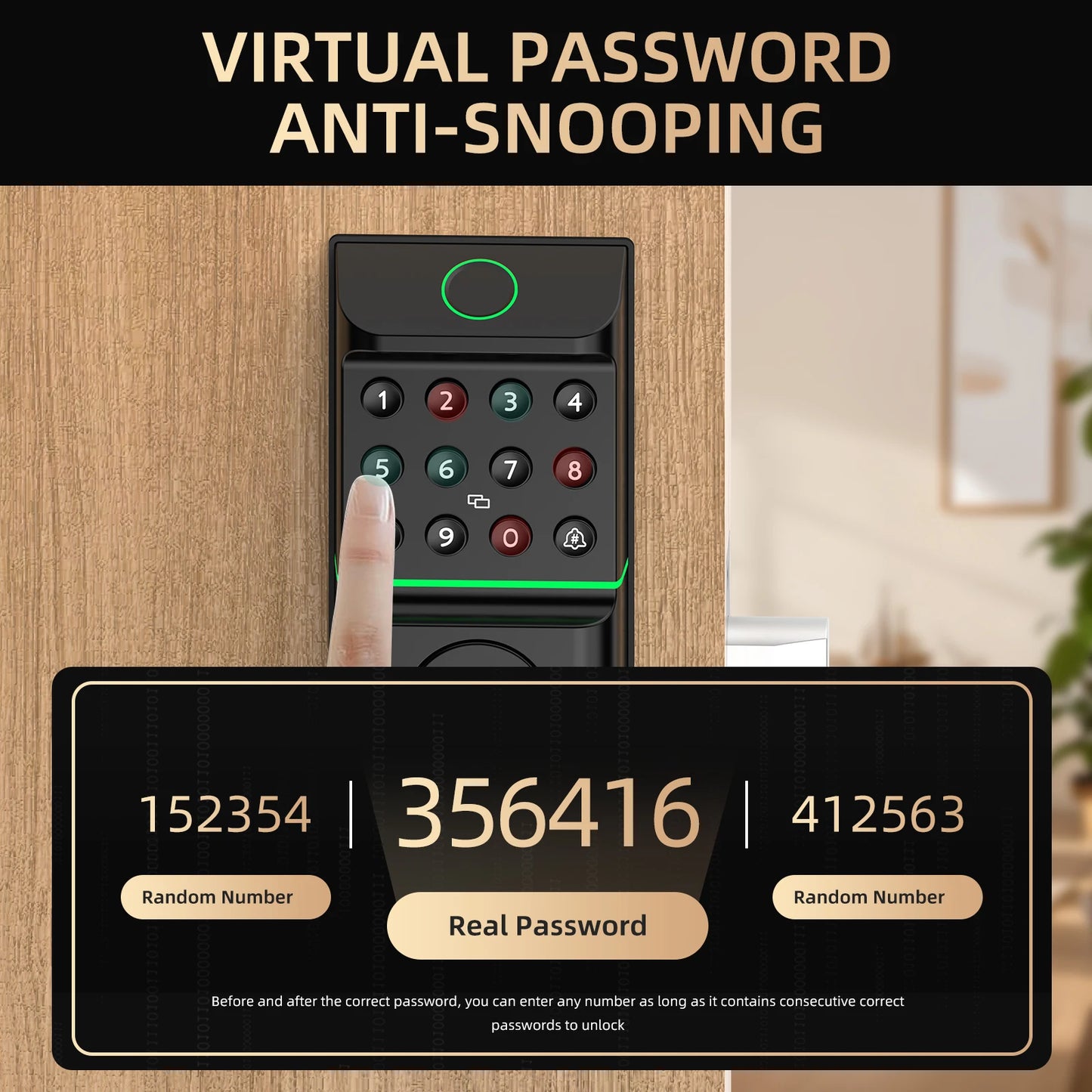 Smart Lock Fingerprint Door Lock