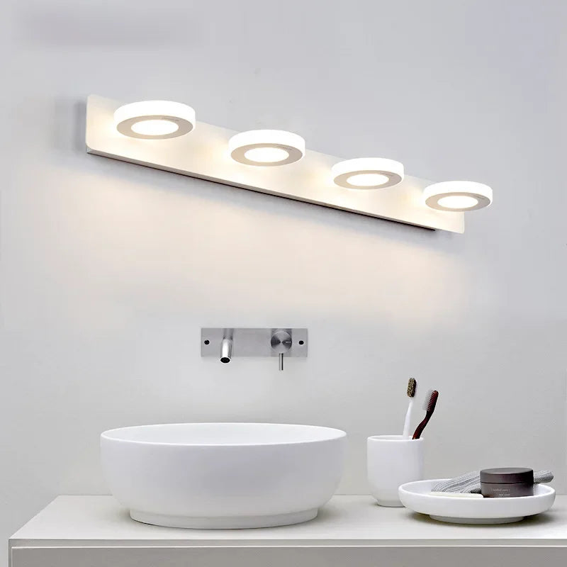 Modern Bathroom LED Vanity Light Wall Mounted Indoor Lamps