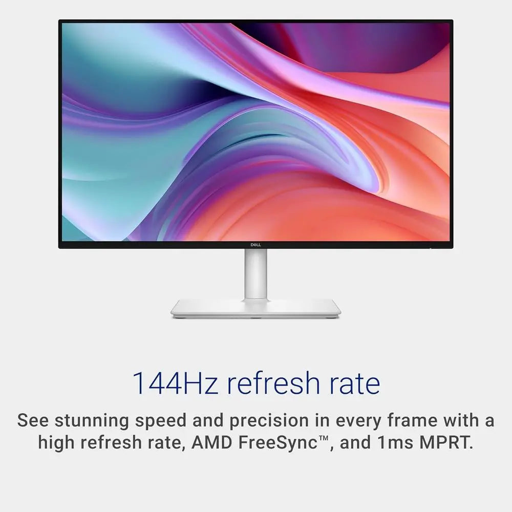 27 Plus Monitor - S2725HSM - 27-inch HD (1920x1080) 144Hz 1ms Display, 2 x 3W Speakers, HDMI Contivity, Height//Pivot/Swivel Adj