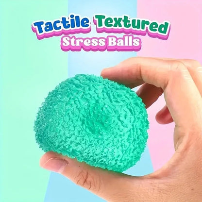 1Pc Squishy Multicolor Texture Ice Ball Squeeze Toy