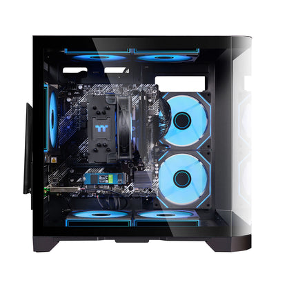 Gaming Desktop AMD Ryzen 5 5600GT 3.9GHz 16GB(8G*2) DDR4 3200 1T NVME SSD ARGB 7 Fans Win 11 Home
