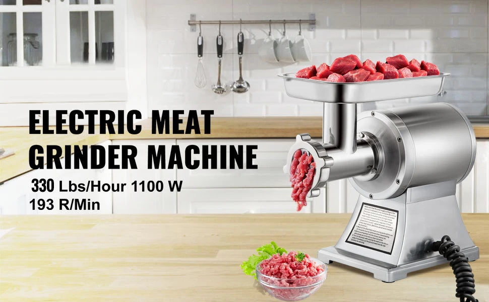 Electric Commercial Kitchen Meat Grinder
