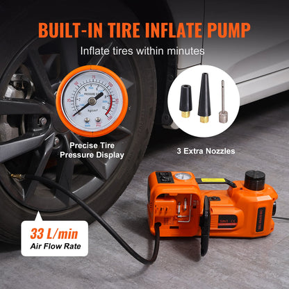 5T Electric/Hydraulic Car Jack