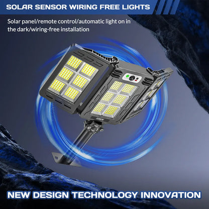 LED Solar Sensor Waterproof Street Lights