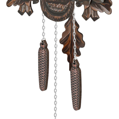 Forest Nordic Style Retro Wooden Cuckoo Wall Clock
