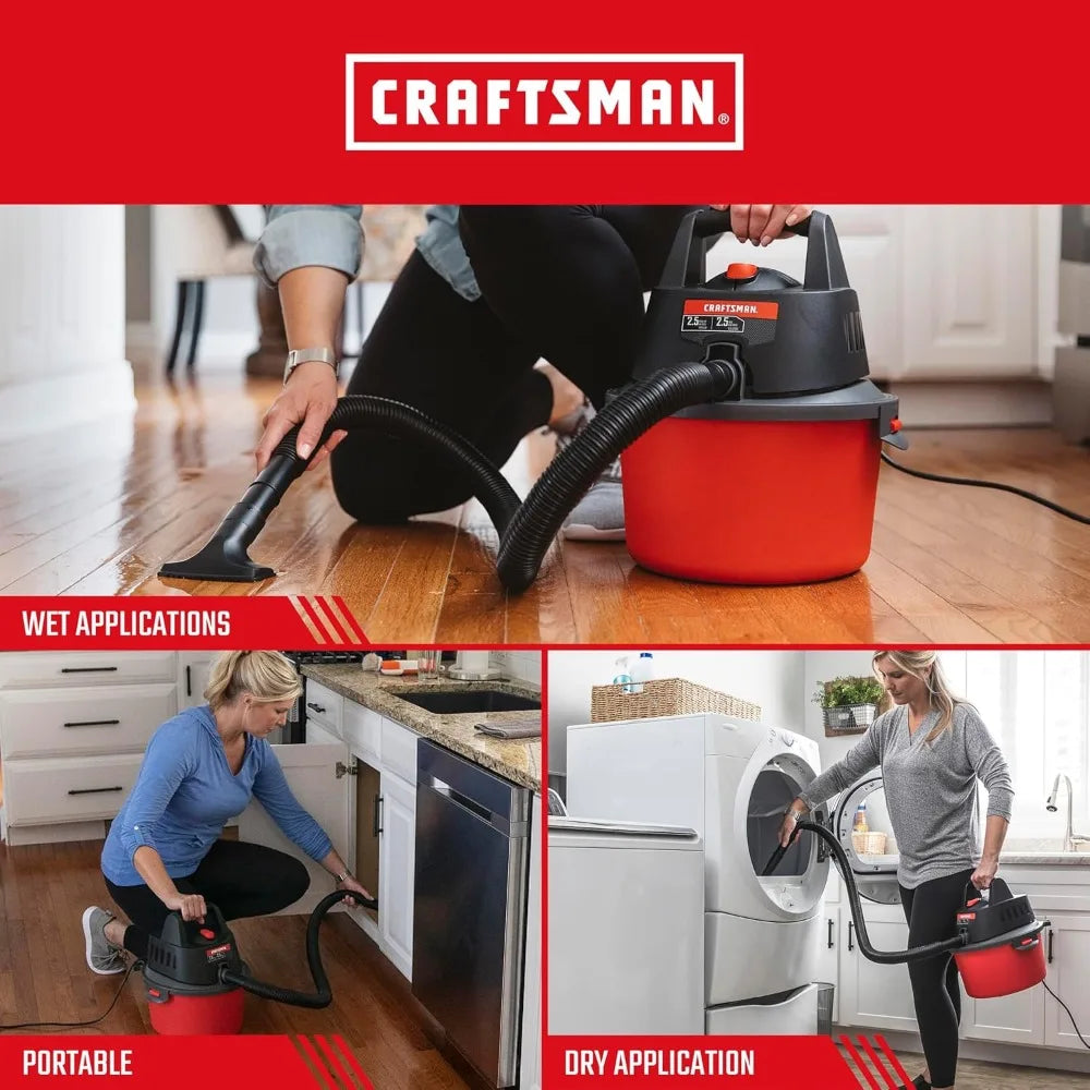 Craftsman 2.5 Gallon Wet/Dry Shop Vac,