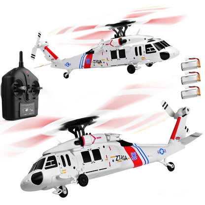 Remote Controlled Helicopter 2.4Ghz 4CH RC Helicopter Heli 6-Axis Gyroscope Optical Flow Position