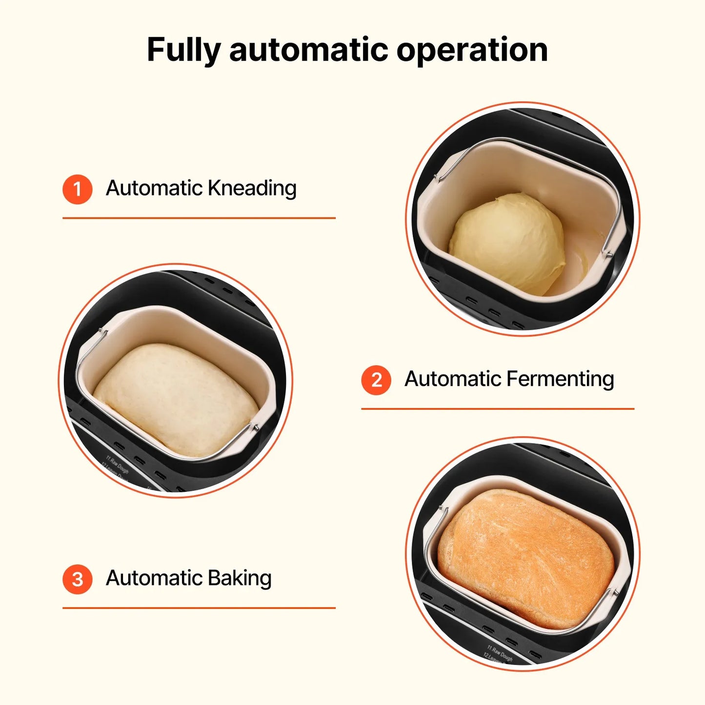 2LB 19-in-1 Automatic  Bread Maker