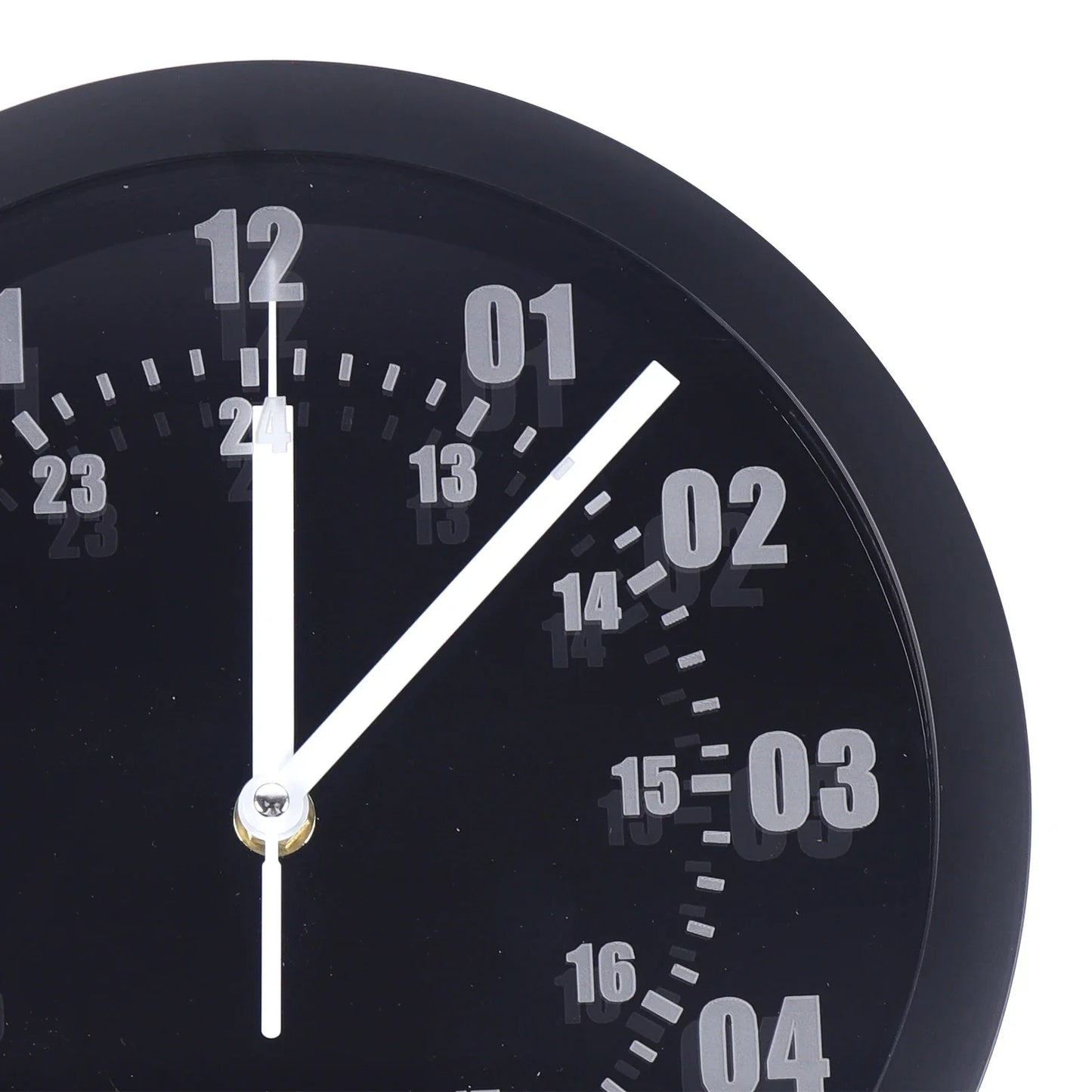 LED Indoor Outdoor Luminous Wall Clock With Remote Control Night Lighting