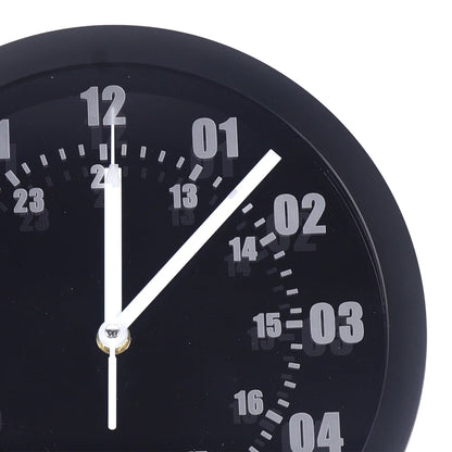 LED Indoor Outdoor Luminous Wall Clock With Remote Control Night Lighting