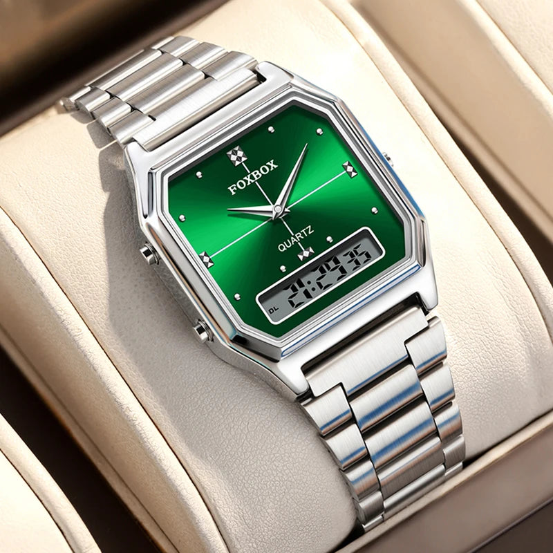 Luxury Women's Quartz Wristwatches Stainless Steel Waterproof Digital Watch For Women