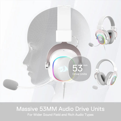 RGB Wired Backlit Gaming Headset With 7.1 Surround Sound