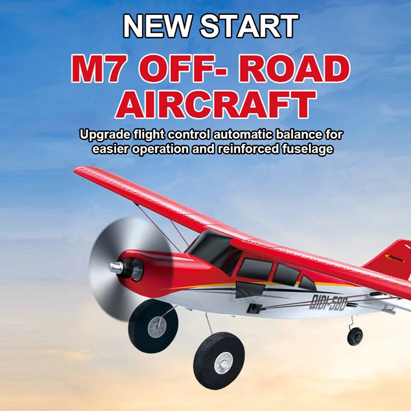 RC Plane Moore M7 Off-road 4CH Remote Control Airplane Brushless Fixed Wing Aircraft