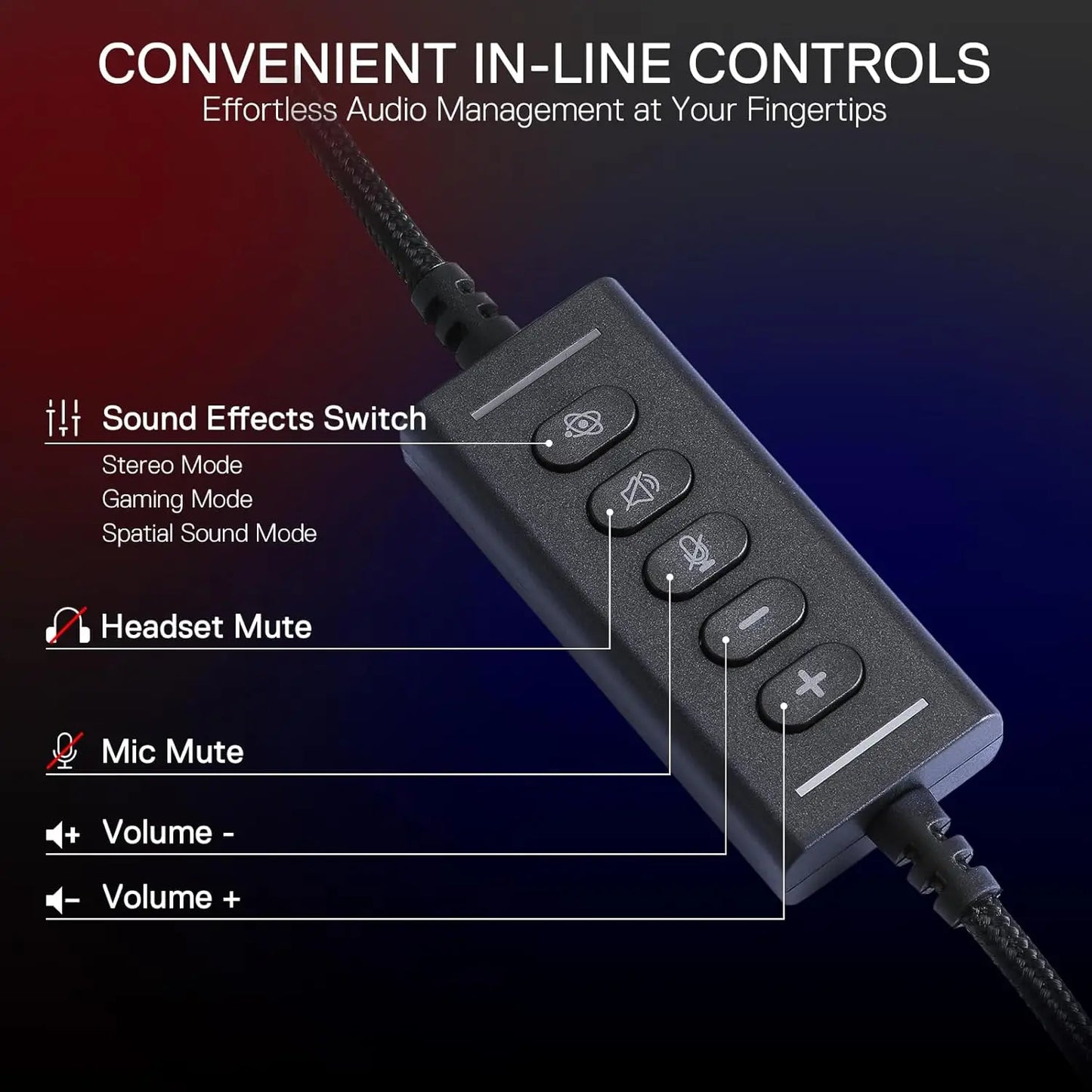 USB Wired Gaming Noise-Canceling, Microphone, Headset