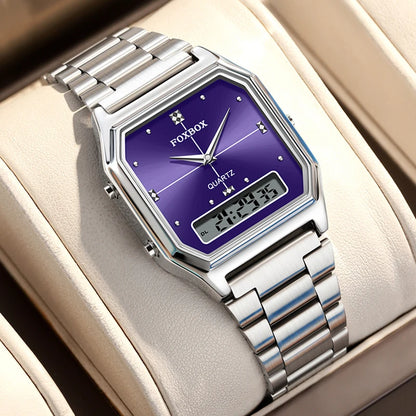 Luxury Women's Quartz Wristwatches Stainless Steel Waterproof Digital Watch For Women