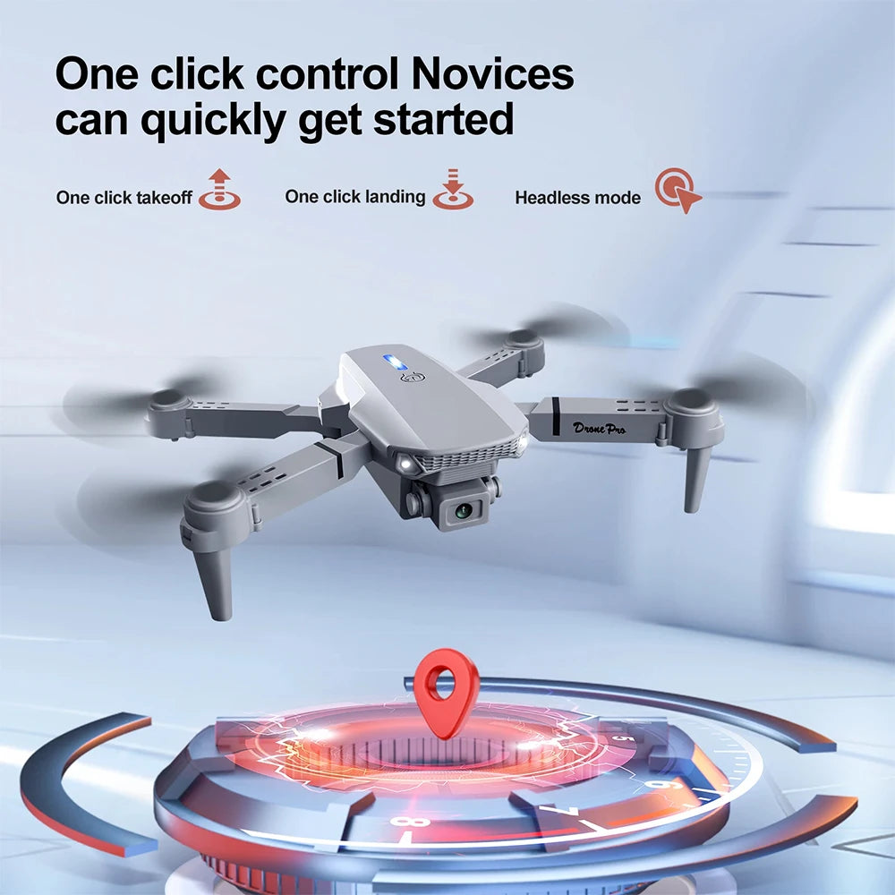 4K professional and videography Aerial Drone with Large screen on remote control long distance