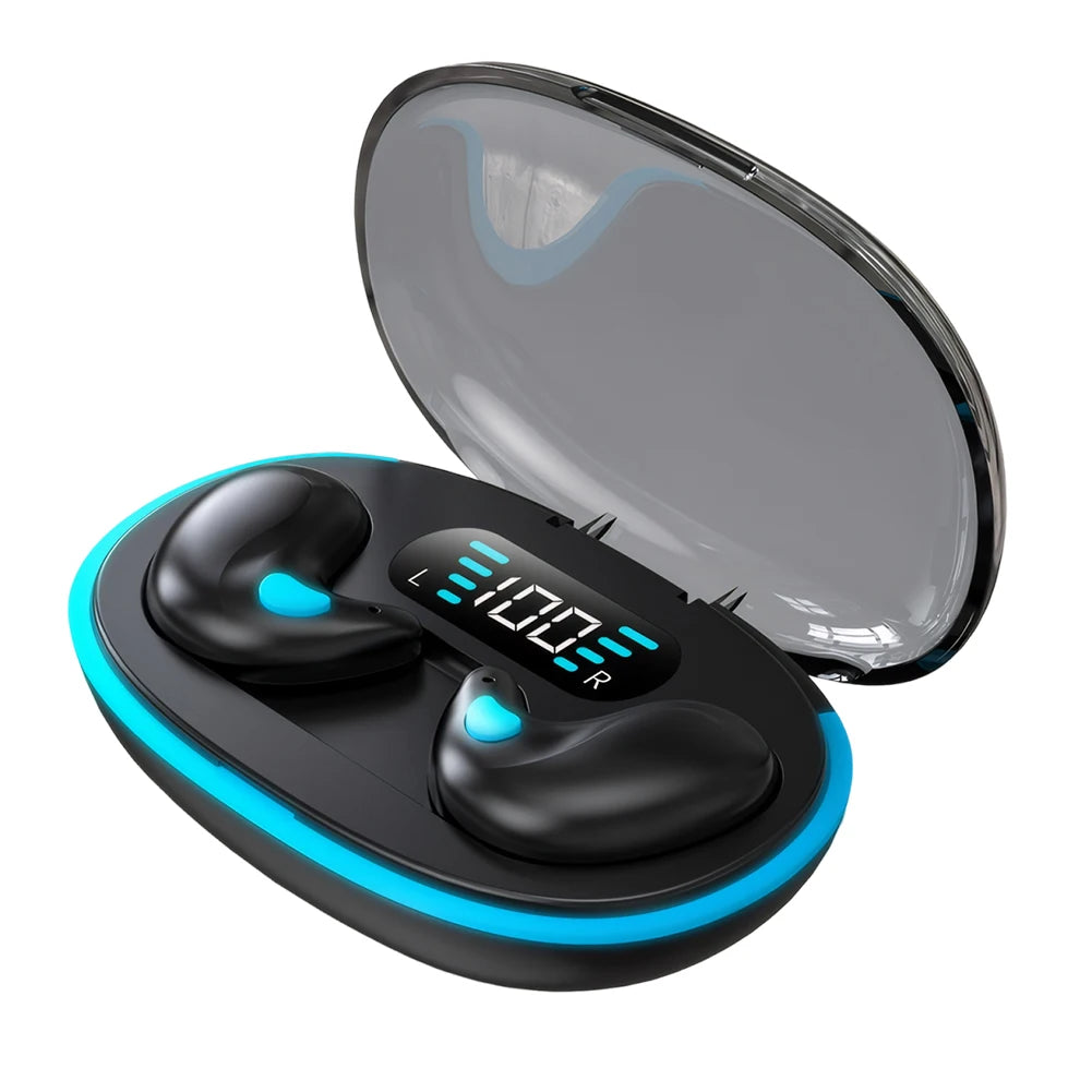 BT 5.3 Invisible Touch Control, Sense-Free, Micro Sleep Earbuds