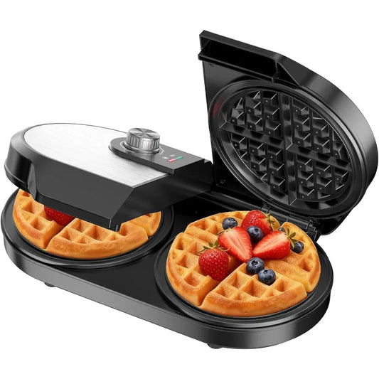 6.5 Inch Belgian Double Waffle Maker