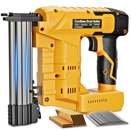 18GA, 2-in-1 Cordless Nail Gun and Staple Gun for De-Walt 20V Battery