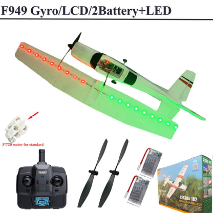 RC Airplane F949 2.4G 3D6G 3Ch Fixed Wing Plane Digital Servo With Gyroscope