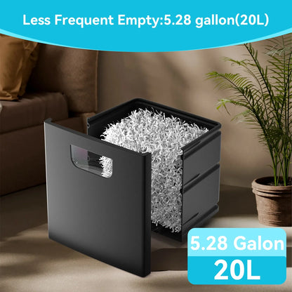 18-Sheet High Security Level P-4 Heavy Duty Paper/Card Shredder