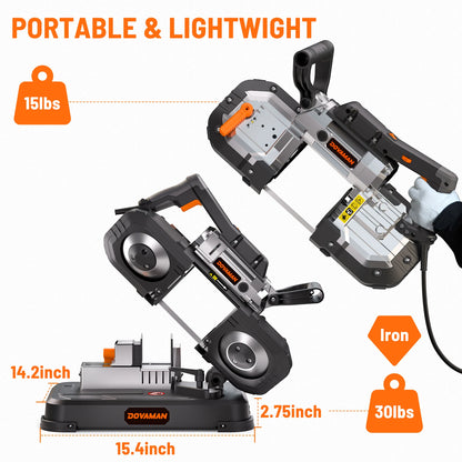 Portable Band Saw W/2 Blades