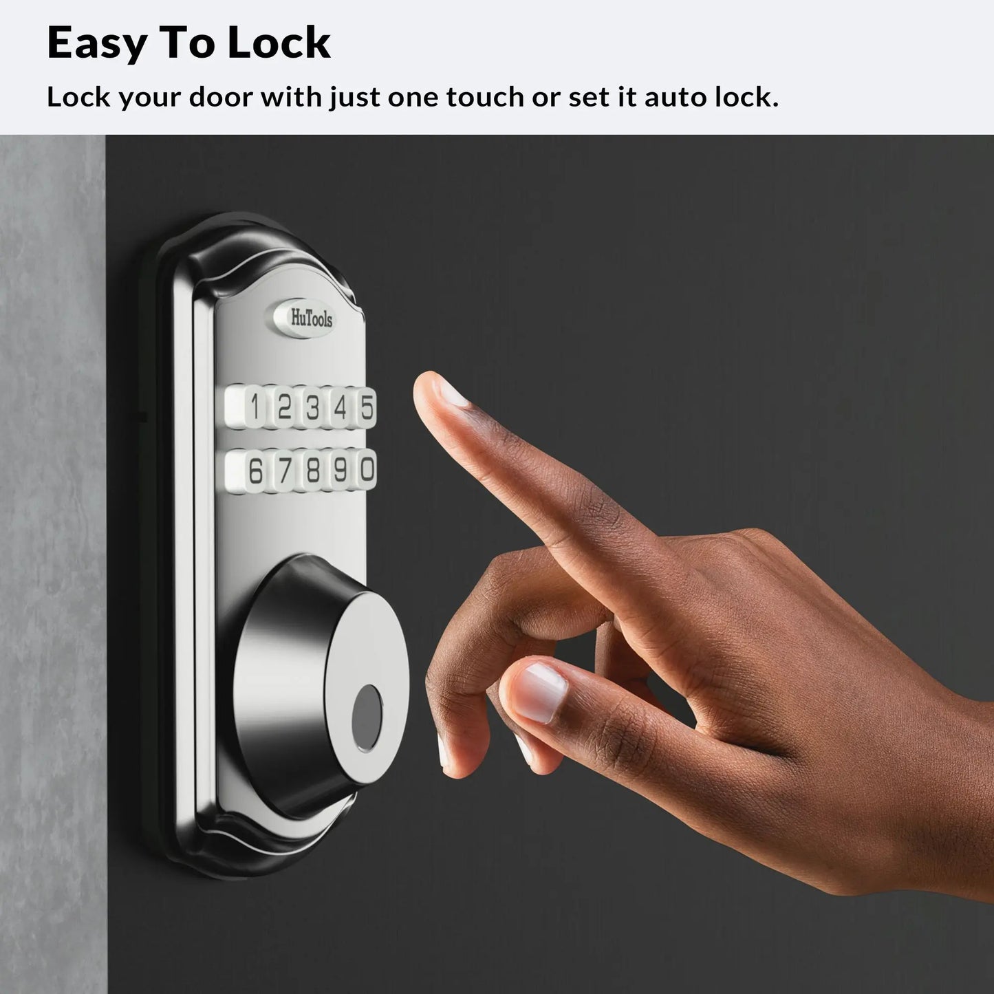 Smart Keypad Door Lock-Fingerprint  Entry Door Lock Deadbolt