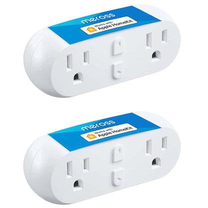 2 In 1 WiFi Dual Smart Plug Outlet