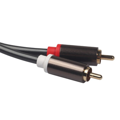 Dual XLR Male To Dual RCA Male Audio Cable