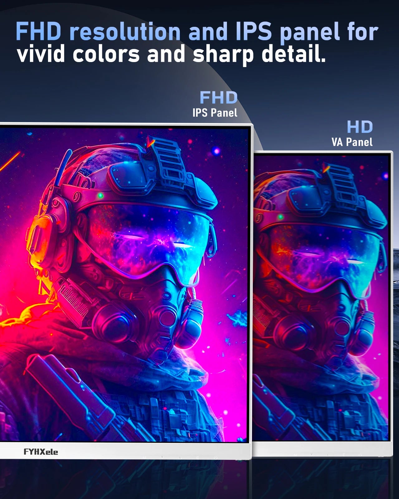 27 inch 180Hz IPS Gaming Monitor 1Ms Fast Response Speed 1920 * 1080 HDMI DP Ultrawide Vesa Wall Mount