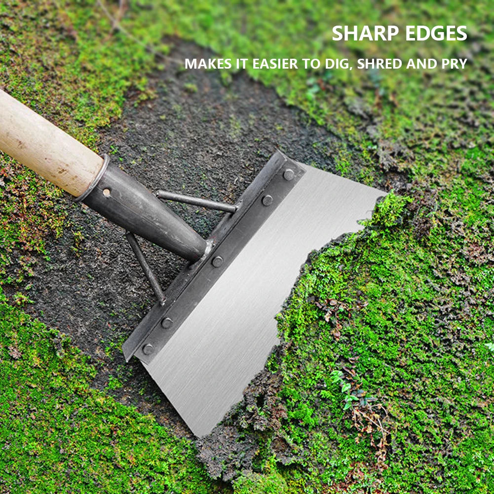 Multifunctional Outdoor Shovel / Scrapper With Sharp Edge