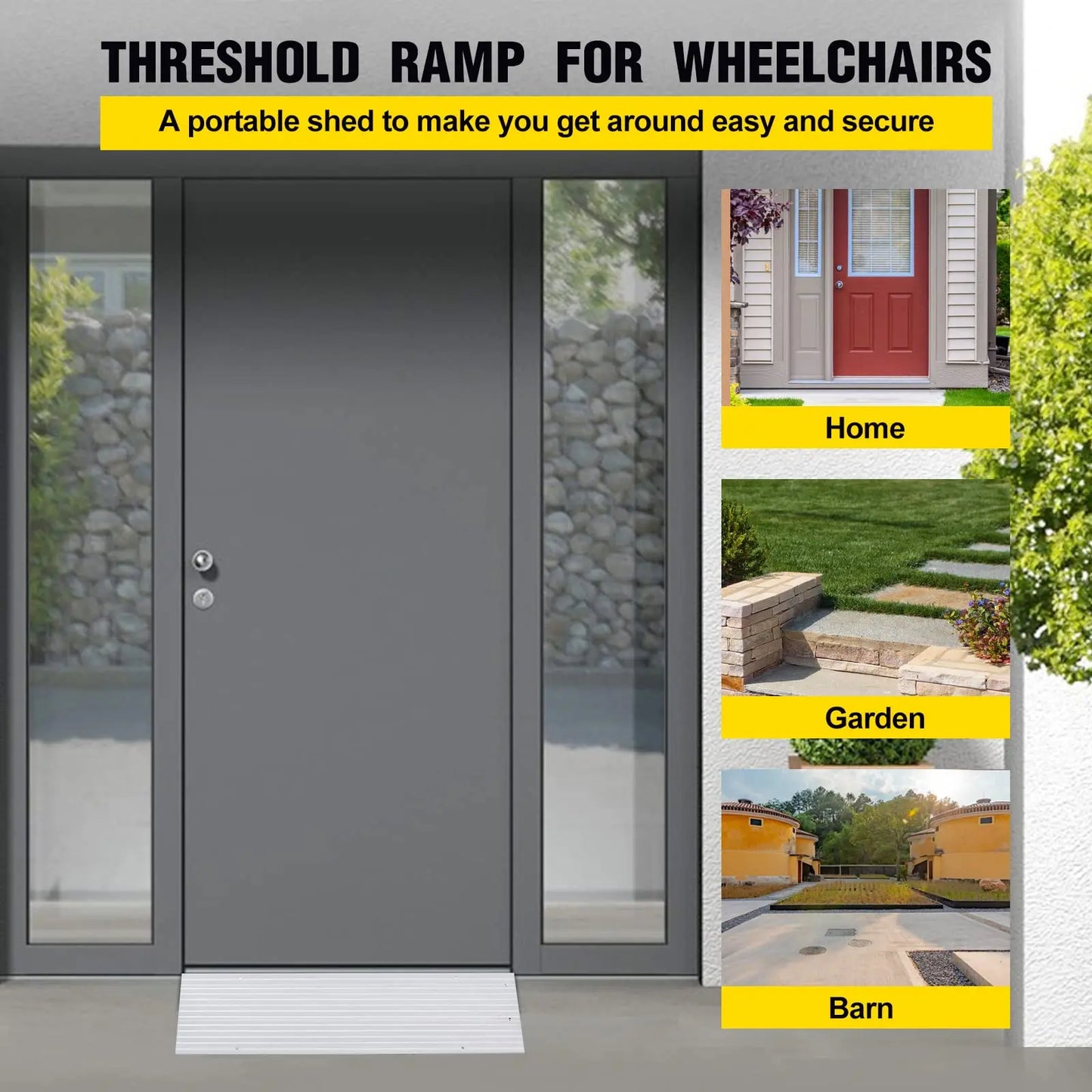 Aluminum Door Threshold Ramp