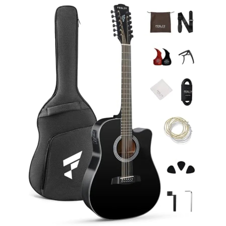 12 String Full Size Acoustic/Electric Guitar