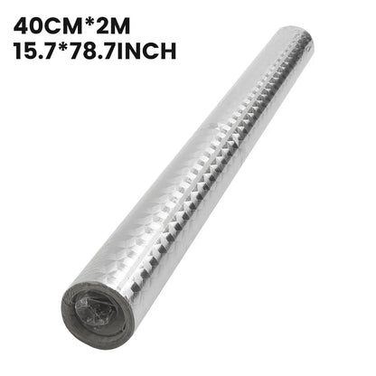 Modern Kitchen Oil-proof Self Adhesive Contact Paper: High-temperature Aluminum Foil Design for counters and Cabinets