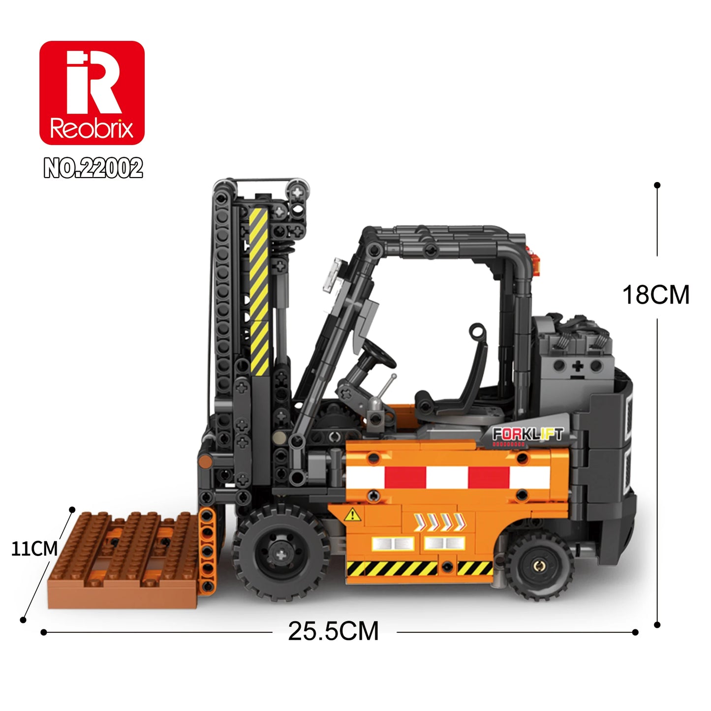 Remote Control Forklift Building Blocks Engineering RC Vehicle