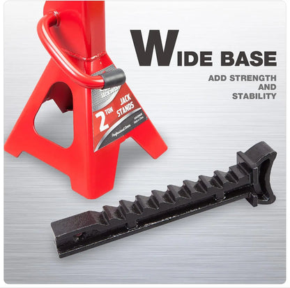 2 Ton Low Profile Car Jack Stands