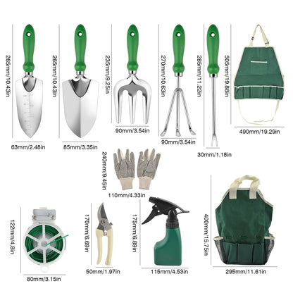 Heavy Duty, Outdoor  Garden Tool Set