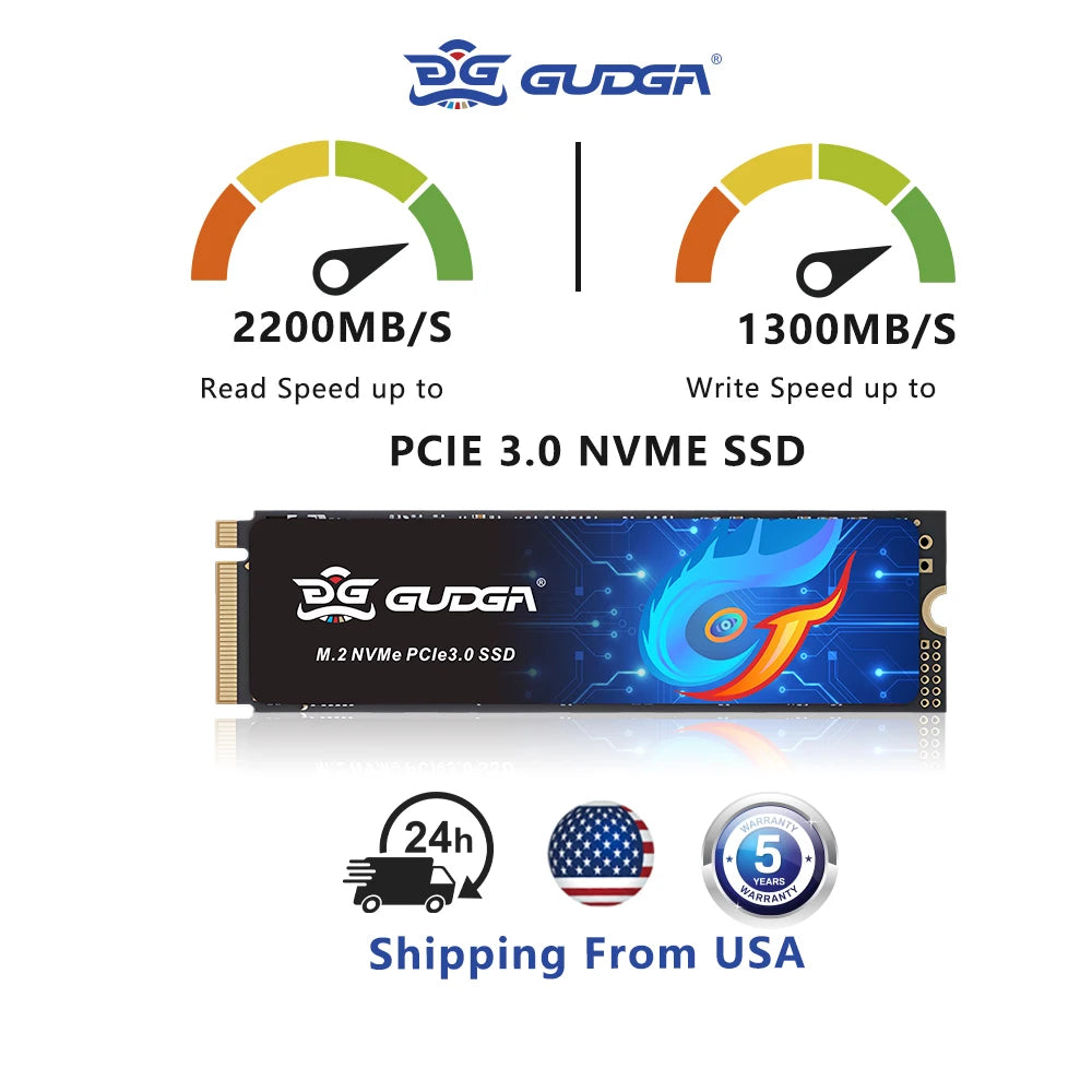 SSD M.2 PCIE 3.0x4 Internal Solid State Drive