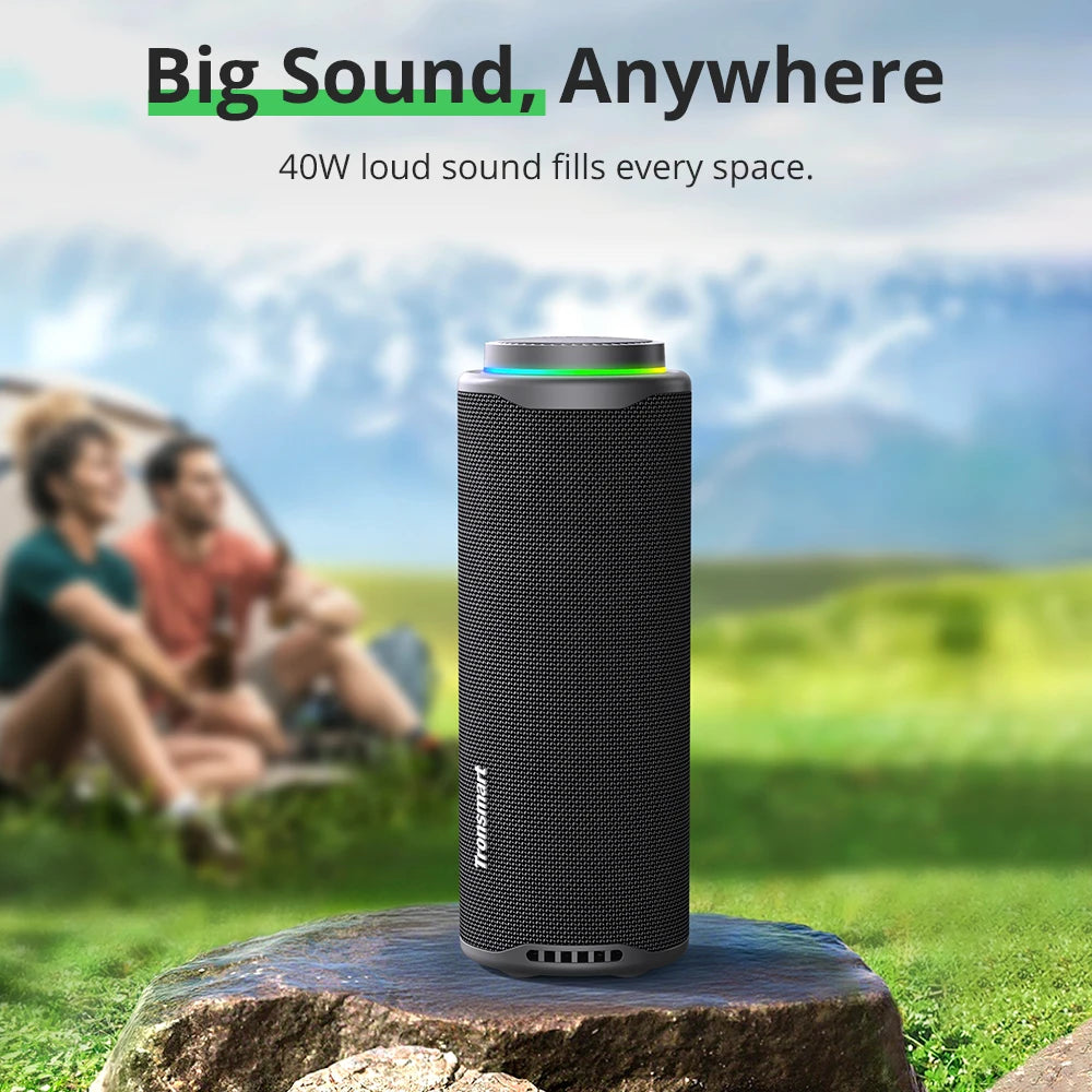 Bluetooth Portable Speaker with Deep Bass