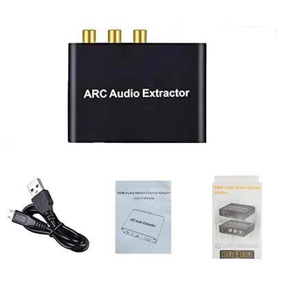 HDMI-Compatible ARC Audio Extractor Adapter