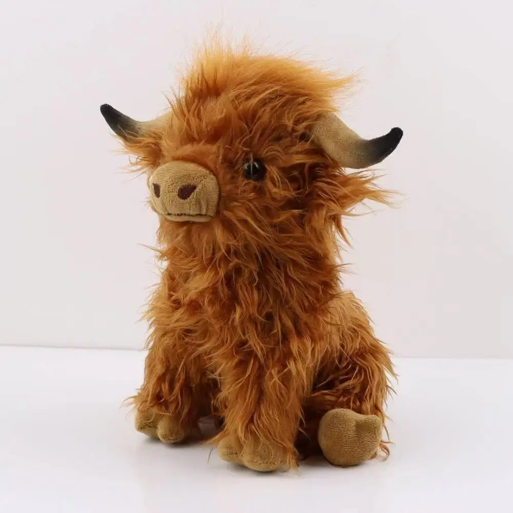 Highland Cows Cute Stuff Fluffy Cattle Dolls